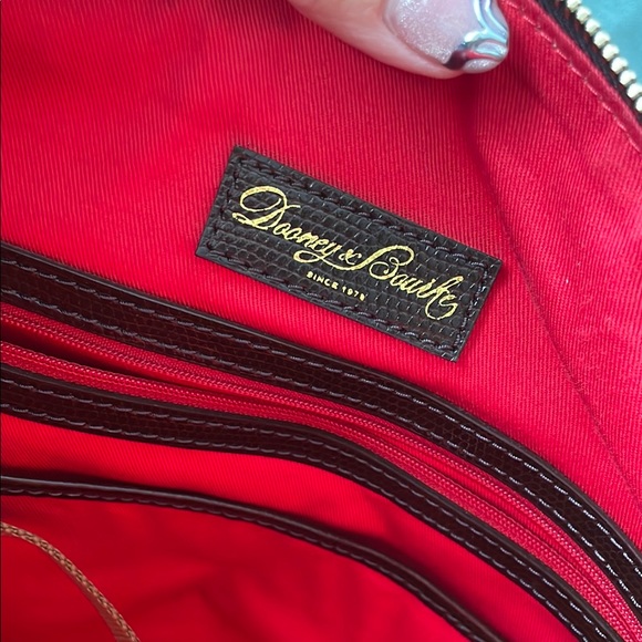 Dooney & Bourke Brown Leather Purse - Picture 4 of 11